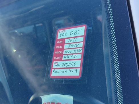 Used 2021 Jeep Wrangler Unlimited Rubicon image 29