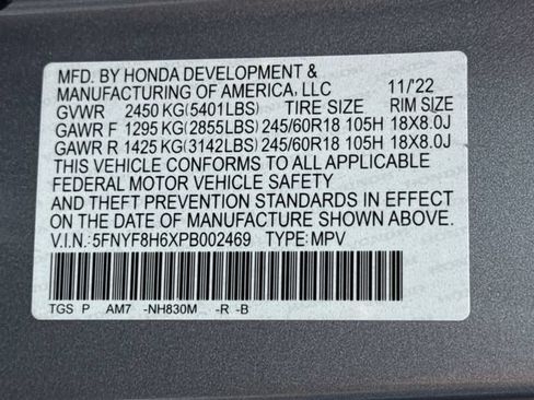 Used 2023 Honda Passport TrailSport image 18