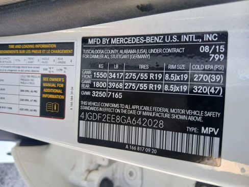 Used 2016 Mercedes-Benz GL 320 GL 350 BlueTEC 4MATIC Sport Ut image 10