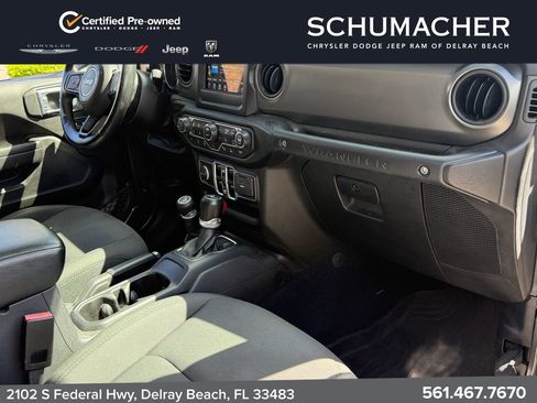 Certified 2022 Jeep Wrangler Unlimited Sport AWD/4WD image 13