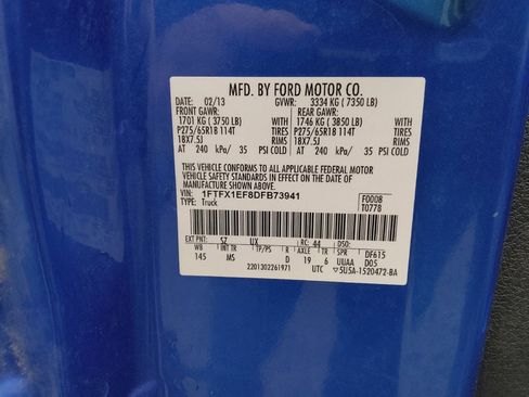 Used 2013 Ford F150 XLT w/ Luxury Equipment Group AWD/4WD image 33