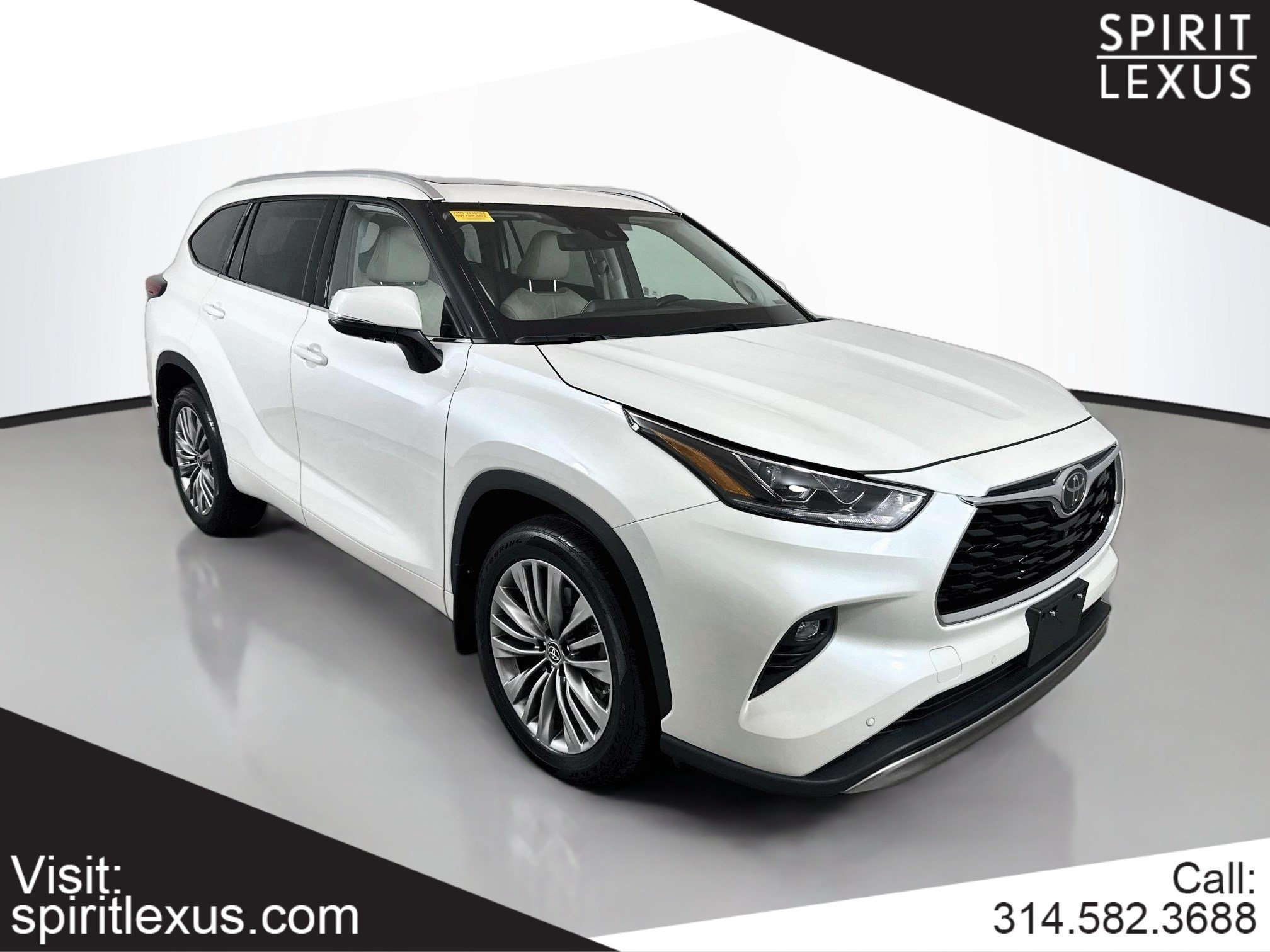 Used 2020 Toyota Highlander Platinum AWD/4WD image 1