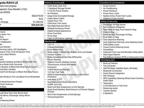 Used 2023 Toyota RAV4 LE image 4