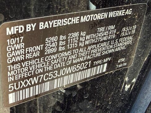 Used 2018 BMW X4 M40i AWD/4WD image 18