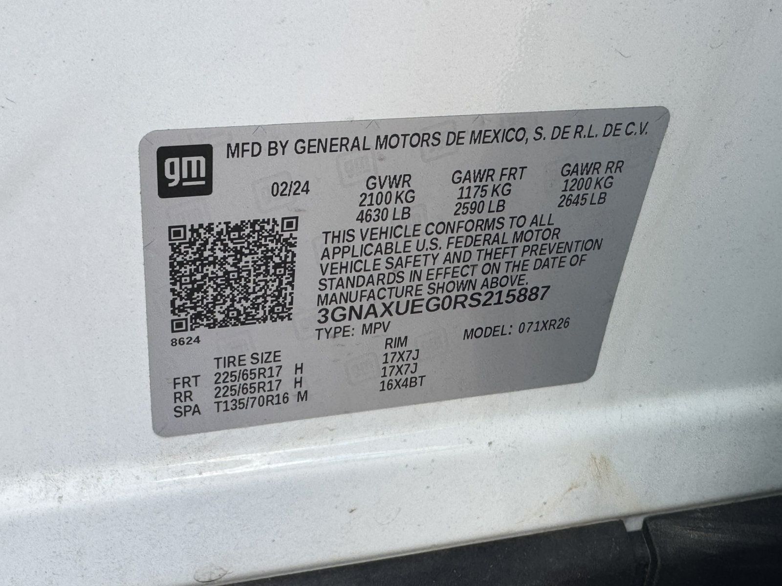 Used 2024 Chevrolet Equinox LT AWD/4WD image 31