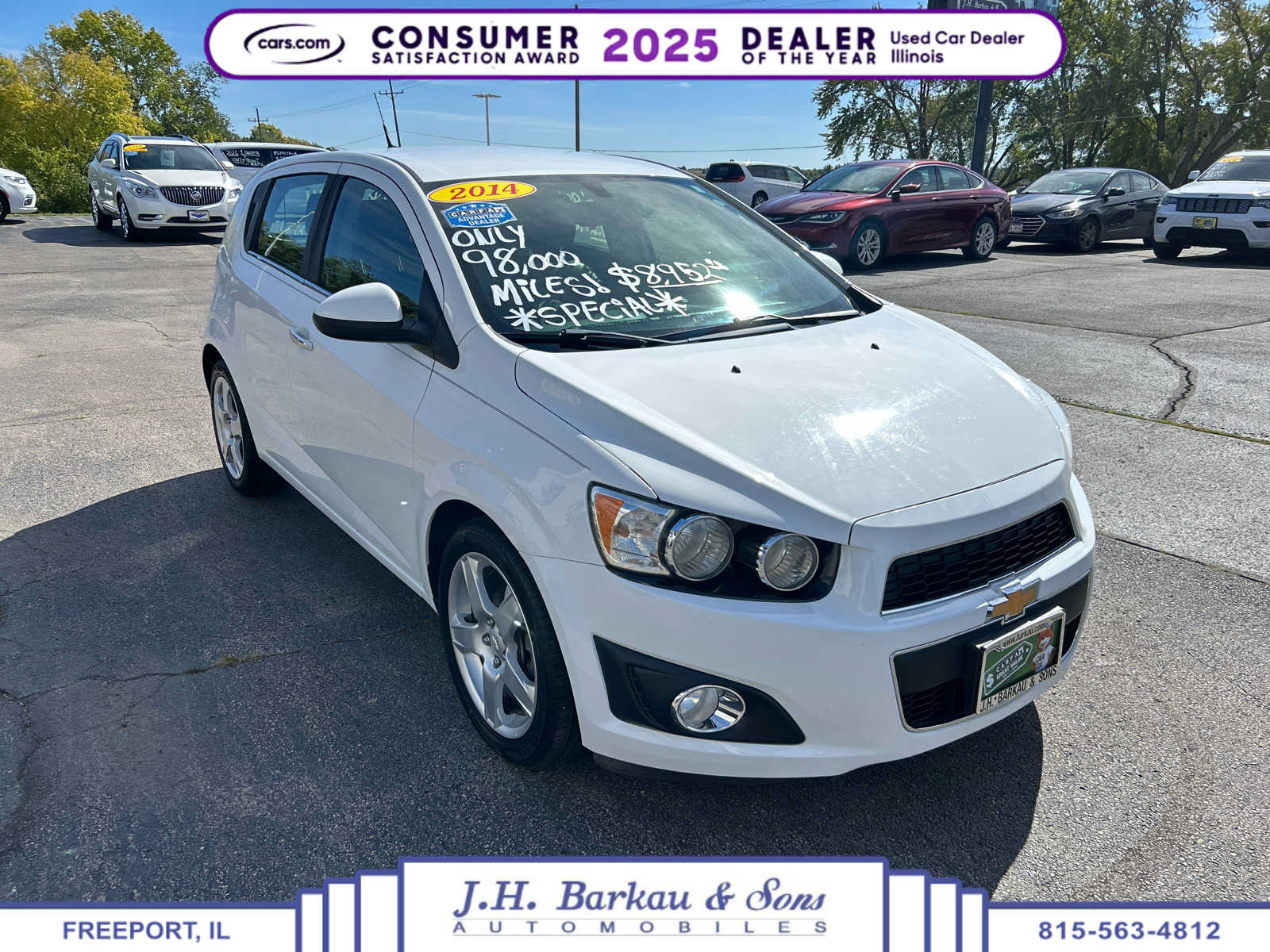 Used 2014 Chevrolet Sonic LTZ FWD image 1