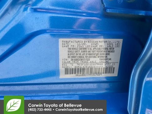 Used 2021 Nissan Sentra SV FWD image 23