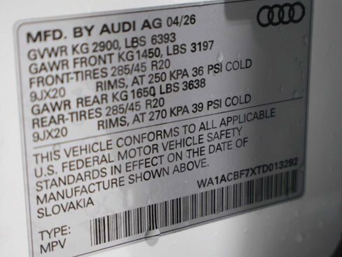 New 2026 Audi Q7 2.0T Premium AWD/4WD image 42