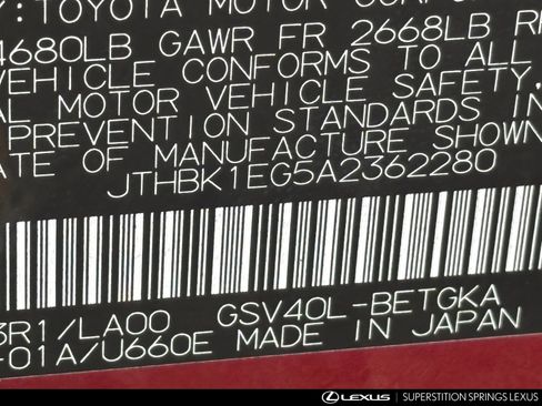 Used 2010 Lexus ES 350 image 33
