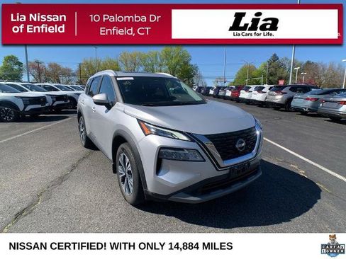 Certified 2023 Nissan Rogue SV w/ SV Premium B Package AWD/4WD image 1