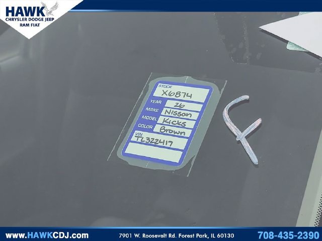 Used 2026 Nissan Kicks SV FWD image 16