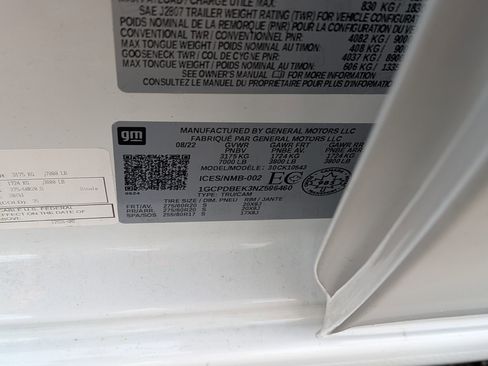 Used 2022 Chevrolet Silverado 1500 Custom image 34