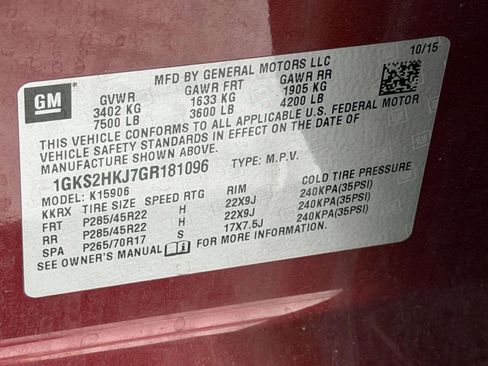 Used 2016 GMC Yukon XL Denali w/ Open Road Package image 22