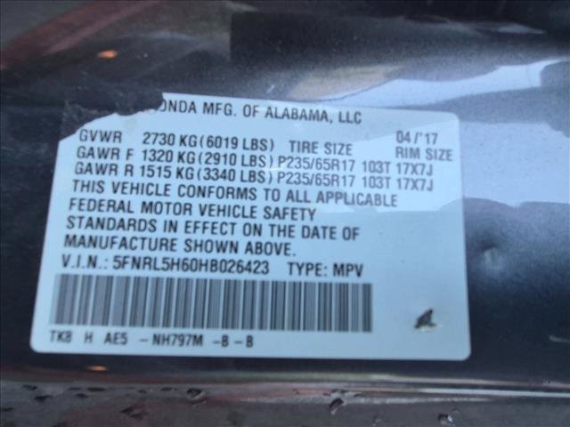 Used 2017 Honda Odyssey EX-L image 24
