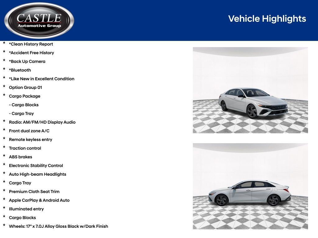 Used 2026 Hyundai Elantra Sport w/ Cargo Package FWD image 4