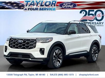New 2026 Ford Explorer Platinum w/ LUX Leather Package