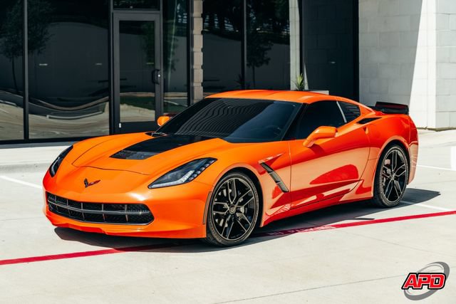 Used 2019 Chevrolet Corvette Stingray Coupe w/ Carbon Flash Badge Package RWD image 35