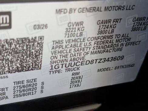 New 2026 GMC Sierra 1500 Elevation w/ Elevation Premium Package AWD/4WD image 21