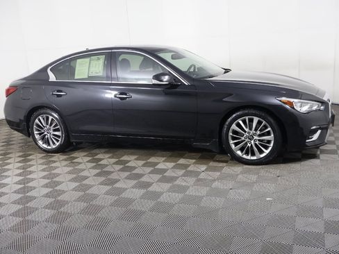 Used 2021 INFINITI Q50 Luxe w/ Cargo Package image 18