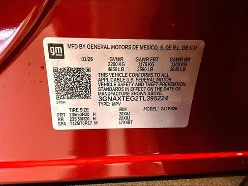 New 2026 Chevrolet Equinox RS w/ Convenience Package III image 8