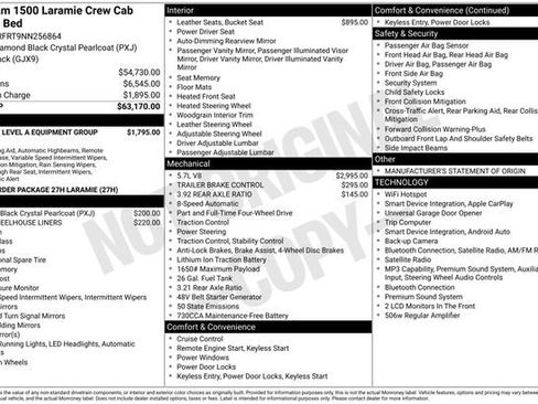 Used 2022 RAM 1500 Laramie AWD/4WD image 6