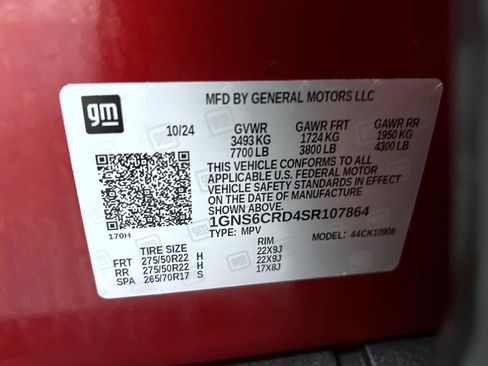 Used 2025 Chevrolet Suburban LT w/ Comfort Package AWD/4WD image 26