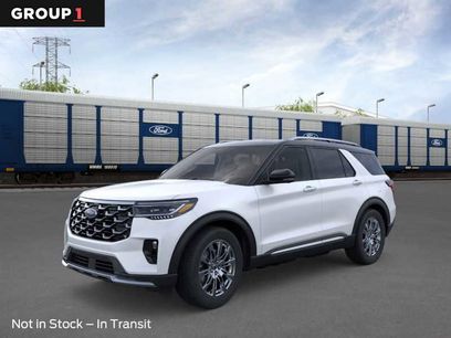 New 2026 Ford Explorer Platinum
