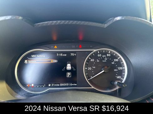 Used 2024 Nissan Versa SR w/ Trunk Package FWD image 24