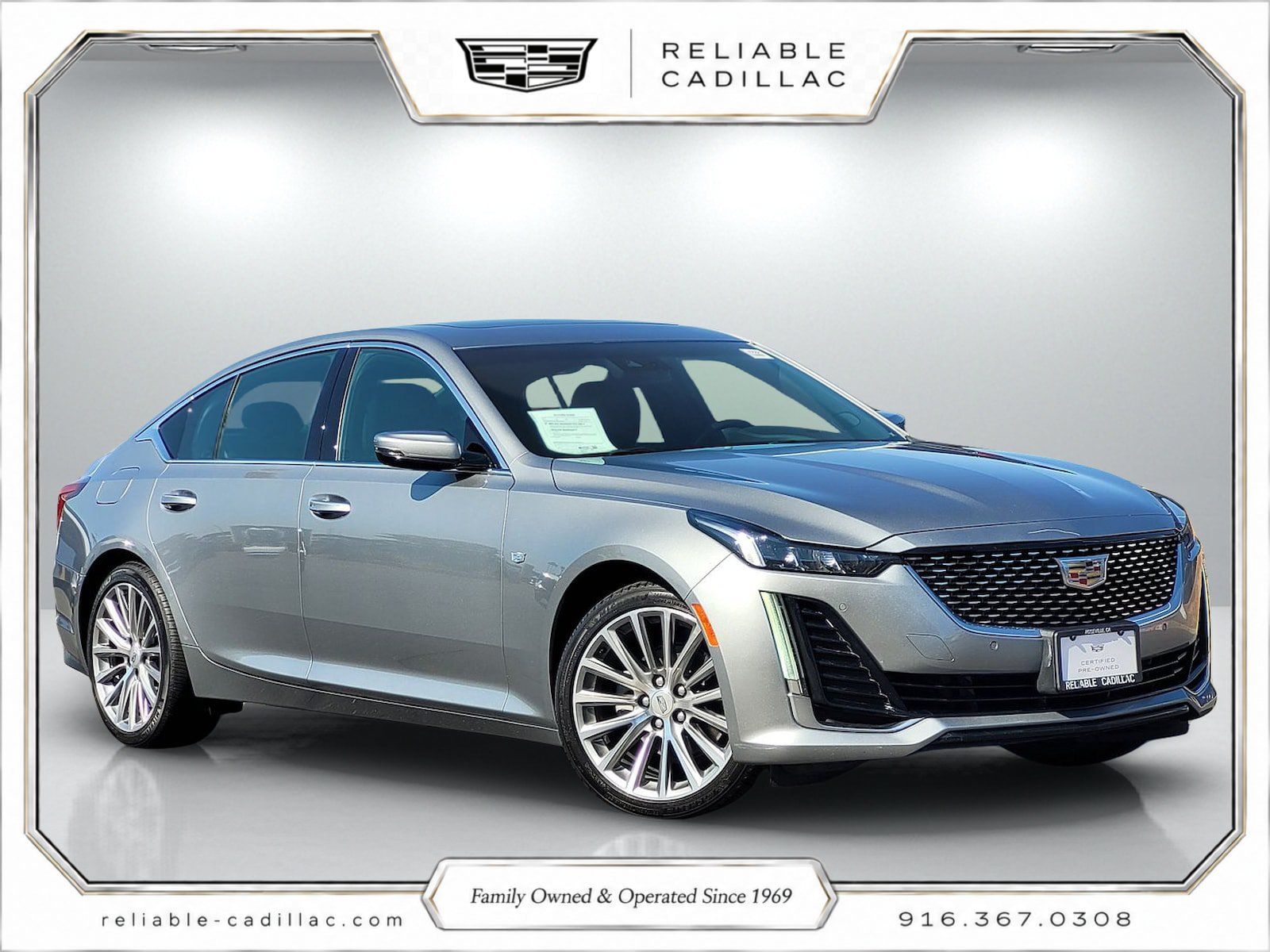 Certified 2023 Cadillac CT5 Premium Luxury RWD image 1