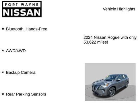 Used 2024 Nissan Rogue SV AWD/4WD image 7