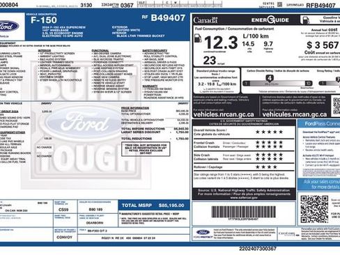 Used 2024 Ford F150 Lariat w/ Equipment Group 502A High AWD/4WD image 35