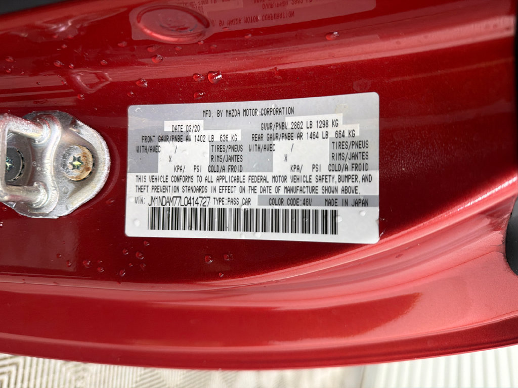 Used 2020 MAZDA MX-5 Miata RF Grand Touring RWD image 21