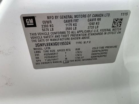 Used 2016 Chevrolet Equinox LS image 36