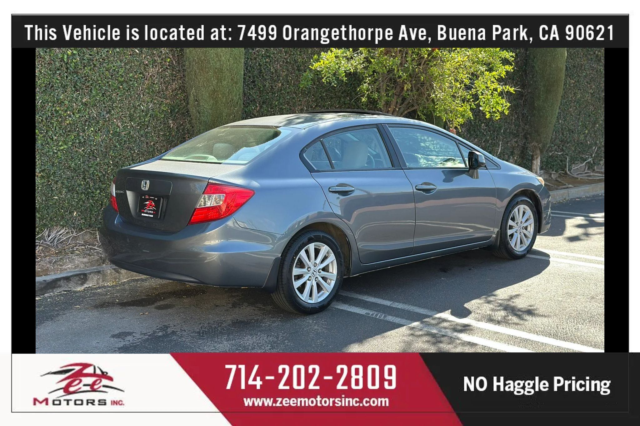 Used 2012 Honda Civic EX image 7