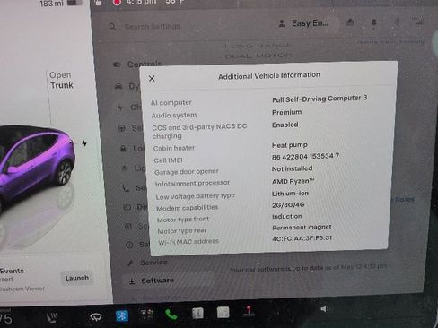 Used 2022 Tesla Model Y Long Range AWD/4WD image 12