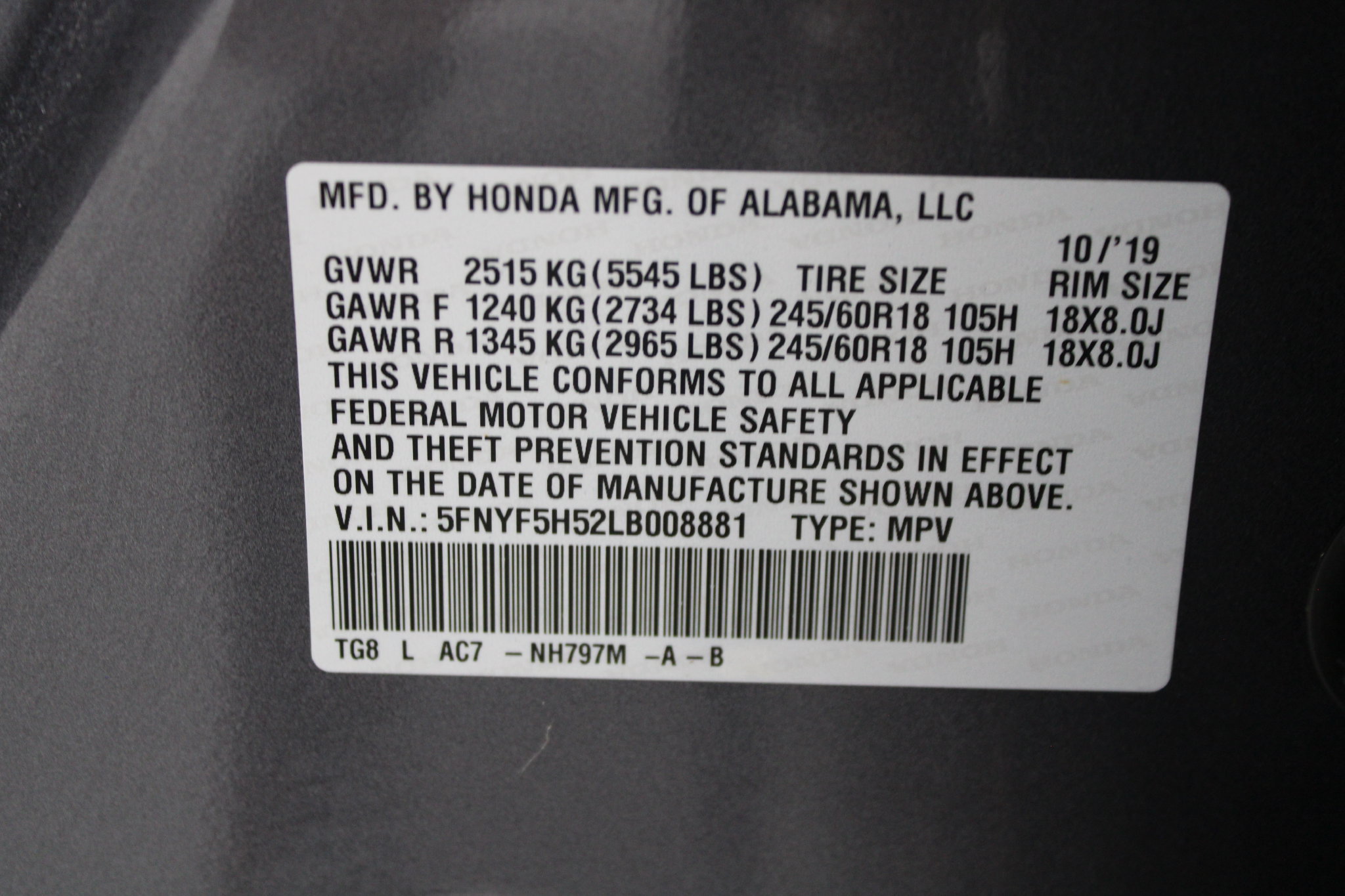 Used 2020 Honda Pilot EX-L image 46