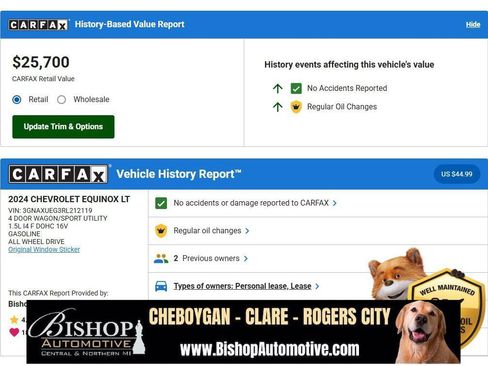 Used 2024 Chevrolet Equinox LT image 7