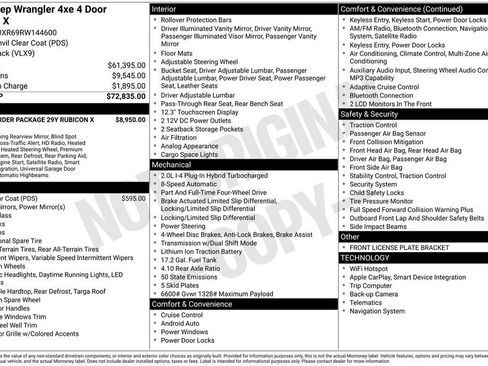 Used 2024 Jeep Wrangler Unlimited Rubicon 4xe image 39