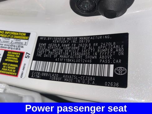 Used 2020 Toyota Camry XLE w/ Driver Assist Package AWD/4WD image 26