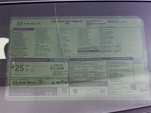 New 2026 Buick Envision Sport Touring image 20