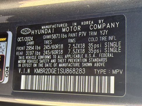 Used 2025 Hyundai Palisade SEL AWD/4WD image 26