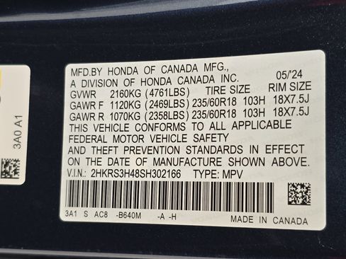 Certified 2025 Honda CR-V EX image 35