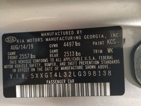 Used 2020 Kia Optima LX image 33