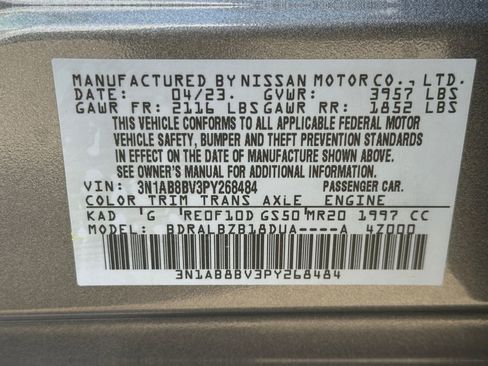 Used 2023 Nissan Sentra S w/ Lighting Package image 24