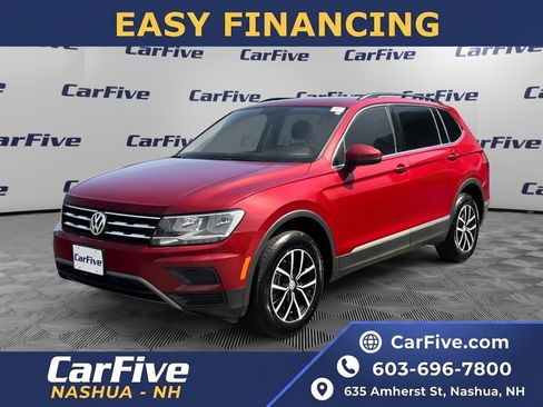 Used 2021 Volkswagen Tiguan SE w/ Panoramic Sunroof Package AWD/4WD image 1