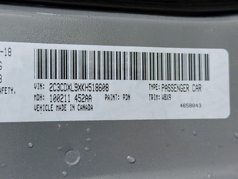 Used 2019 Dodge Charger SRT Hellcat w/ Navigation & Travel Group RWD image 34