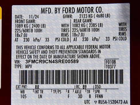 Used 2025 Ford Bronco Sport Outer Banks w/ Outer Banks Tech Package+ image 14