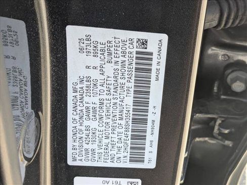 Used 2025 Honda Civic FWD Hybrid Sedan image 24