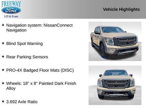 Used 2021 Nissan Titan PRO-4X AWD/4WD image 3