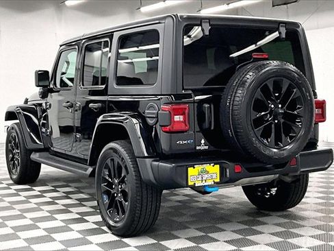 Used 2022 Jeep Wrangler Unlimited Sahara 4xe w/ Cold Weather Group image 2